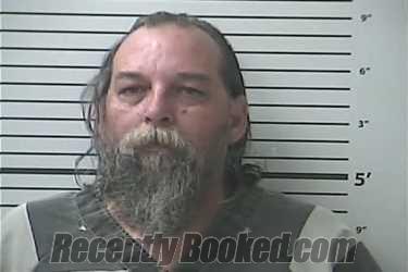 Booking photo from Hancock County, Mississippi