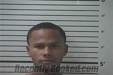 Booking photo from Hancock County, Mississippi