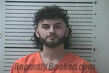 Booking photo from Hancock County, Mississippi