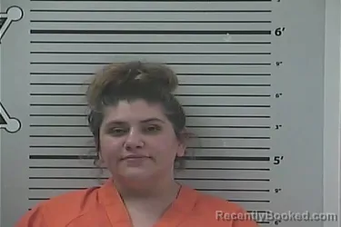 Mugshot of Lacie Ann Abshire Eaves booked in Hancock County, Mississippi on April 3, 2026