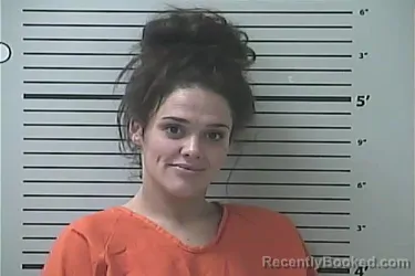 Mugshot of Alleigh Mazon Deschamp booked in Hancock County, Mississippi on April 5, 2026