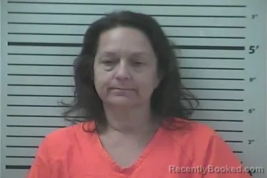 Mugshot of Christy Jane Simpson booked in Hancock County, Mississippi on April 20, 2026