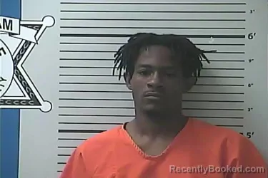 Mugshot of DARIUS D MCKINES booked in Hancock County, Mississippi on April 22, 2026