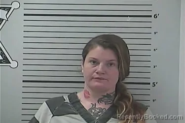 Mugshot of DESIREE LYNETTE ARCHER booked in Hancock County, Mississippi on April 22, 2026