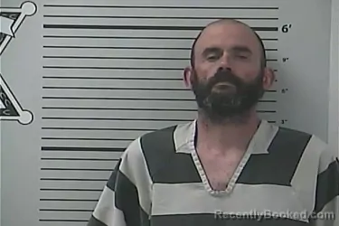 Mugshot of Thomas Elmore Pitts booked in Hancock County, Mississippi on April 22, 2026