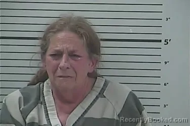 Mugshot of CATHY GILKESON BURNHAM booked in Hancock County, Mississippi on April 29, 2026