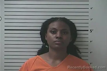 Mugshot of DESTINY ESSENCE MANSON booked in Hancock County, Mississippi on May 11, 2026