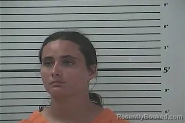 Mugshot of SHY KAITLIN BURGESS booked in Hancock County, Mississippi on May 14, 2026