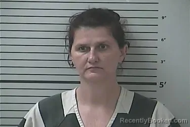 Mugshot of Heather Olivia Liddell booked in Hancock County, Mississippi on June 12, 2026