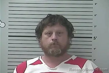 Mugshot of JAMES RANDALL HOYT booked in Hancock County, Mississippi on June 17, 2026
