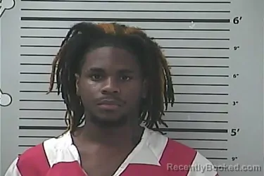 Mugshot of Carlos Harris booked in Hancock County, Mississippi on June 28, 2026