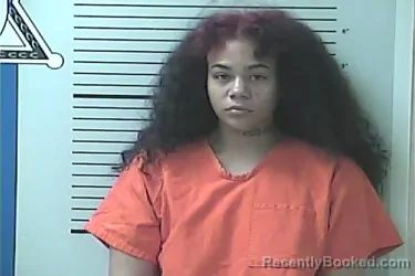 Mugshot of SADE SHAMIRA JEAN JOHNSON booked in Hancock County, Mississippi on July 5, 2026