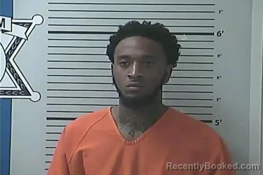 Mugshot of TERRELL TYREON WILEY booked in Hancock County, Mississippi on July 5, 2026