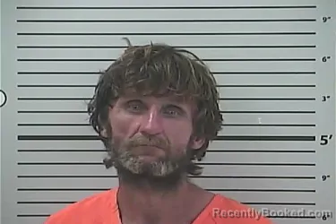 Mugshot of DALE RAY JOHNSON booked in Hancock County, Mississippi on July 9, 2026