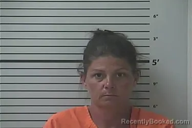 Mugshot of LINDSAY ELIZABETH SINGLETARY booked in Hancock County, Mississippi on July 12, 2026