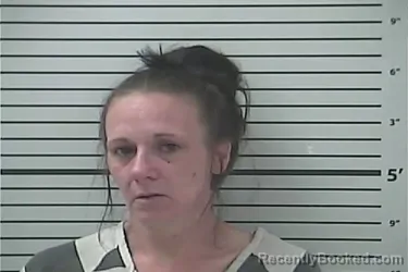 Mugshot of AMBER NICOLE LEBO booked in Hancock County, Mississippi on July 15, 2026