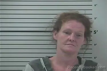 Mugshot of ERICA MAY STOJIC booked in Hancock County, Mississippi on July 15, 2026