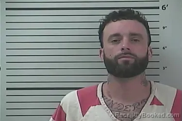 Mugshot of RIVERS BRENNON FAYARD booked in Hancock County, Mississippi on August 3, 2026
