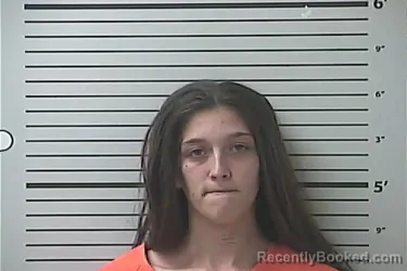 Mugshot of MADISON RENE LADNER booked in Hancock County, Mississippi on August 3, 2026