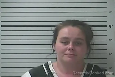 Mugshot of Megan Erin Duplantis booked in Hancock County, Mississippi on August 17, 2026