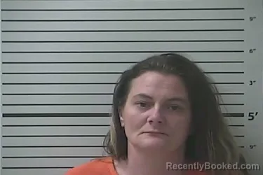 Mugshot of Jessica Louise Gilbert booked in Hancock County, Mississippi on August 17, 2026