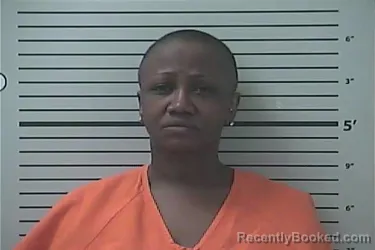 Mugshot of Precious Jolisa Thompson booked in Hancock County, Mississippi on August 25, 2026
