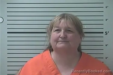 Mugshot of Doreen Margaret Gillet booked in Hancock County, Mississippi on August 25, 2026