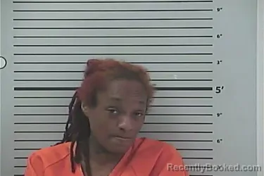 Mugshot of Shatia Simmons booked in Hancock County, Mississippi on September 5, 2026