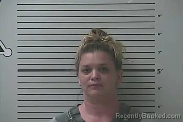 Mugshot of Amber Christine Harmon booked in Hancock County, Mississippi on September 6, 2026