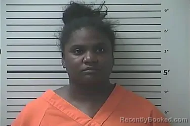 Mugshot of Audrianna Tiara Goff booked in Hancock County, Mississippi on September 14, 2026