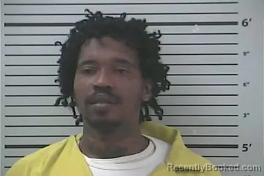 Mugshot of Courtney Jermaine Galloway booked in Hancock County, Mississippi on October 2, 2026