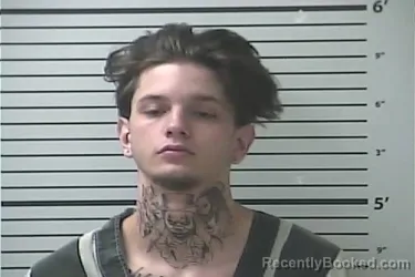 Mugshot of Mason Joseph Caspolich booked in Hancock County, Mississippi on October 3, 2026