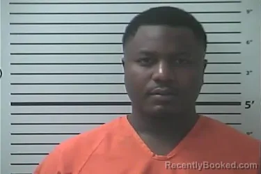 Mugshot of Daveon Davon Greene booked in Hancock County, Mississippi on October 4, 2026