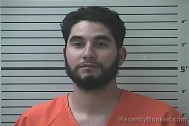 Mugshot of Oscar Adrian Rios booked in Hancock County, Mississippi on October 20, 2026