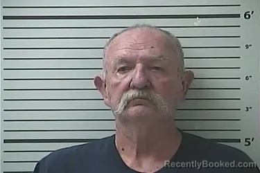 Mugshot of Charles Lee Alexander booked in Hancock County, Mississippi on October 23, 2026