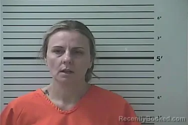Mugshot of Cassandra Valline Douglas booked in Hancock County, Mississippi on October 25, 2026