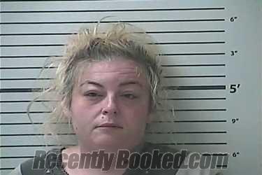 Booking photo from Hancock County, Mississippi