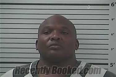 Booking photo from Hancock County, Mississippi