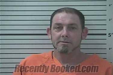 Booking photo from Hancock County, Mississippi
