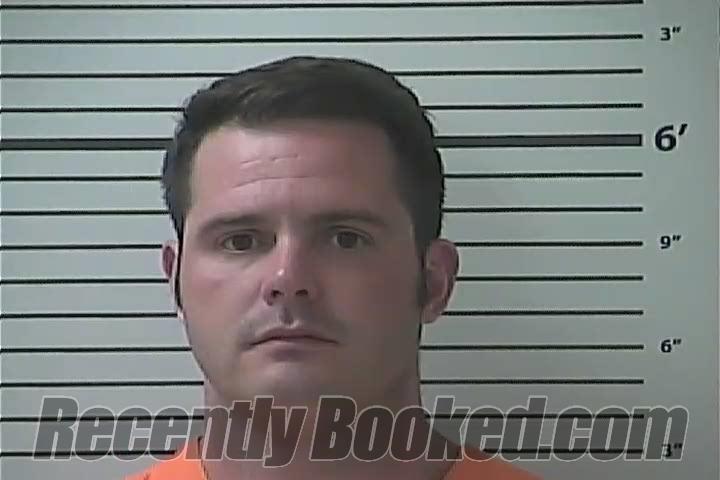 Booking photo from Hancock County, Mississippi