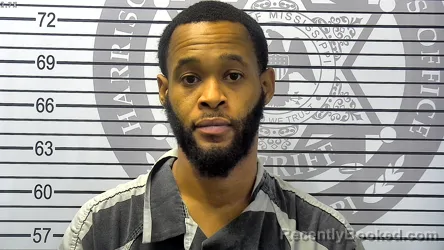 Mugshot of ASHTIN ANTWUN NICHOLS booked in Harrison County, Mississippi on April 17, 2026