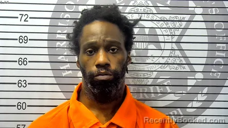 Mugshot of KEN LEE-WATSON THOMPSON booked in Harrison County, Mississippi on April 17, 2026