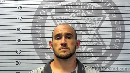 Mugshot of SAMUEL RAY DORTON booked in Harrison County, Mississippi on April 17, 2026