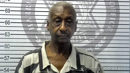 Mugshot of HOWARD BROWN booked in Harrison County, Mississippi on April 25, 2026