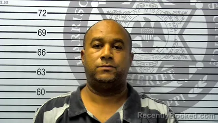 Mugshot of HARRISON DONSHAI WHITWORTH booked in Harrison County, Mississippi on April 29, 2026