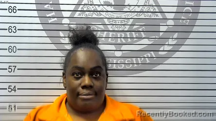 Mugshot of SAMANTHA DENISE BROWN booked in Harrison County, Mississippi on April 30, 2026