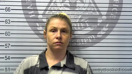 Mugshot of MIRANDA ANNETTTE SANDERS booked in Harrison County, Mississippi on April 30, 2026