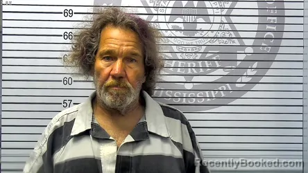 Booking photo from Harrison County, Mississippi
