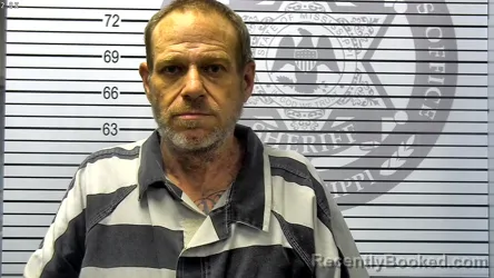 Mugshot of CHRISTOPHER ERIC HENDLEY booked in Harrison County, Mississippi on May 1, 2026
