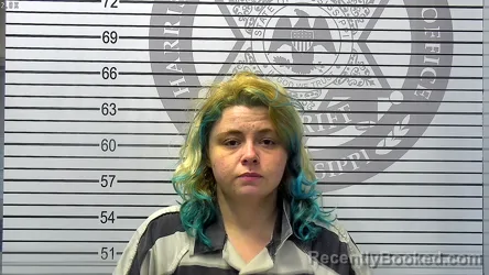 Mugshot of BAILEY NREANNE SYKES booked in Harrison County, Mississippi on May 1, 2026
